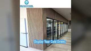 맥주 및 음료용 슈퍼마켓 디스플레이 쿨러