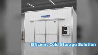 효율적인 슬라이딩 도어 콜드룸 -45C ~ 20C 보관